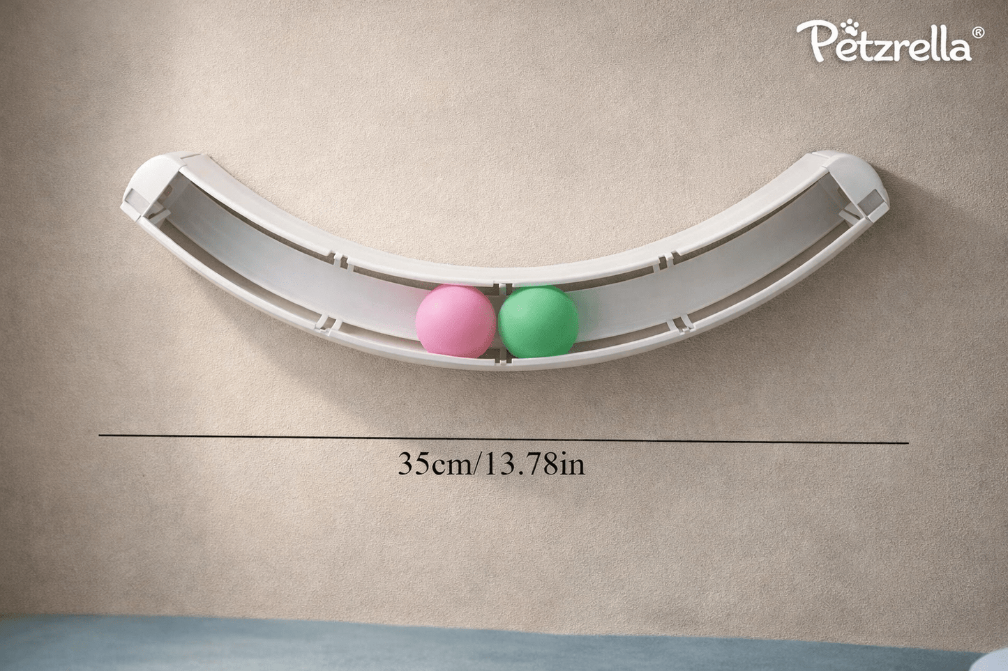 Petzrella Wall-Mounted Interactive Minimalist Boredom Buster - Petzrella Kft.