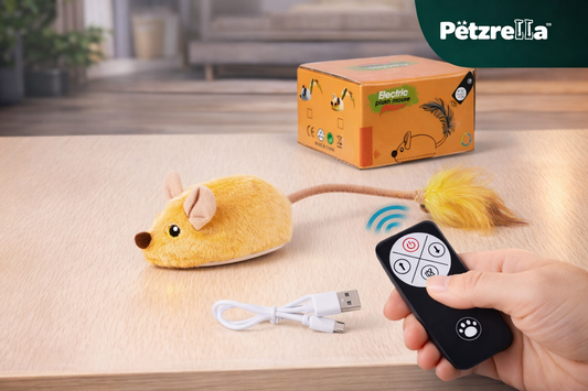 Remote Control Mouse Toy for Interactive Cat Play