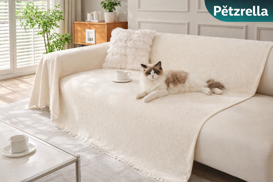 Boho Anti-Slip Sofa Cover – Stylish Protection for Pet Owners