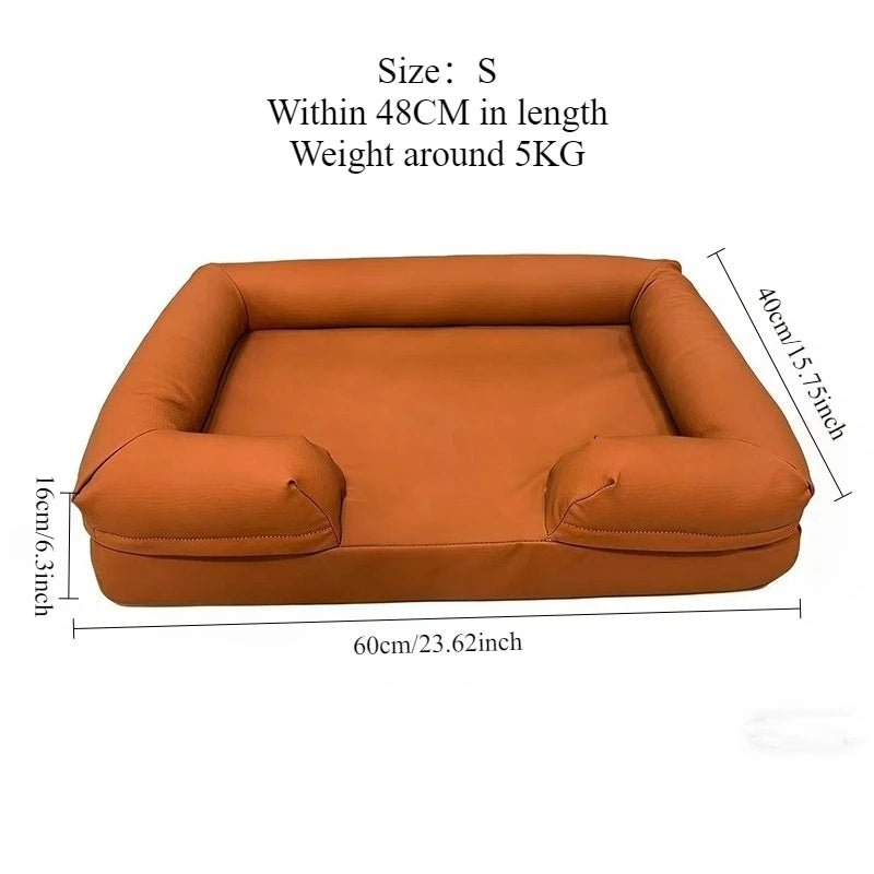 Petzrella Large Waterproof Luxury Dog Bed Sofa – Washable & Removable Cover - Petzrella Kft.