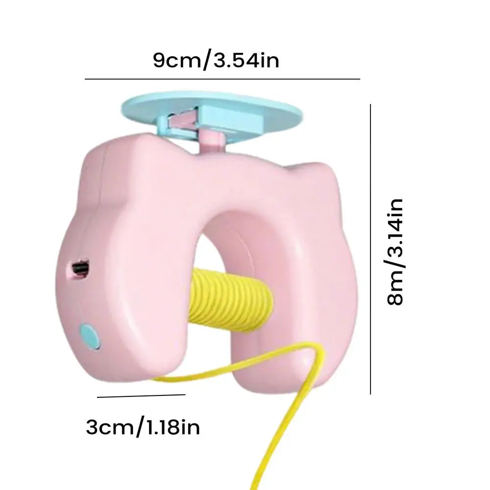 Jouet distributeur automatique de plumes pour chats