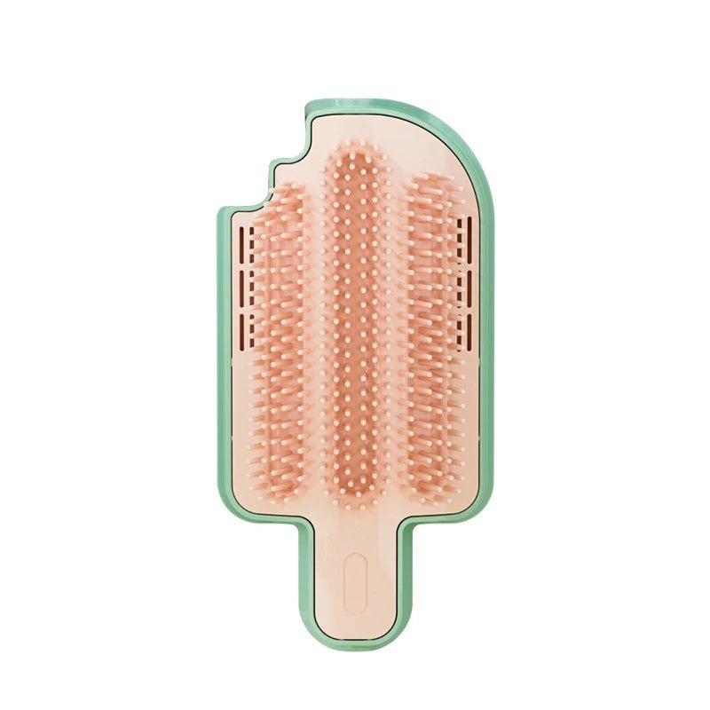 Petzrella Wall-Mounted Self-Grooming Cat Brush with Catnip - Petzrella Kft.