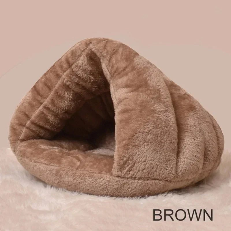 Petzrella Enclosed Plush Cave Bed for Cats & Small Dogs - Petzrella Kft.