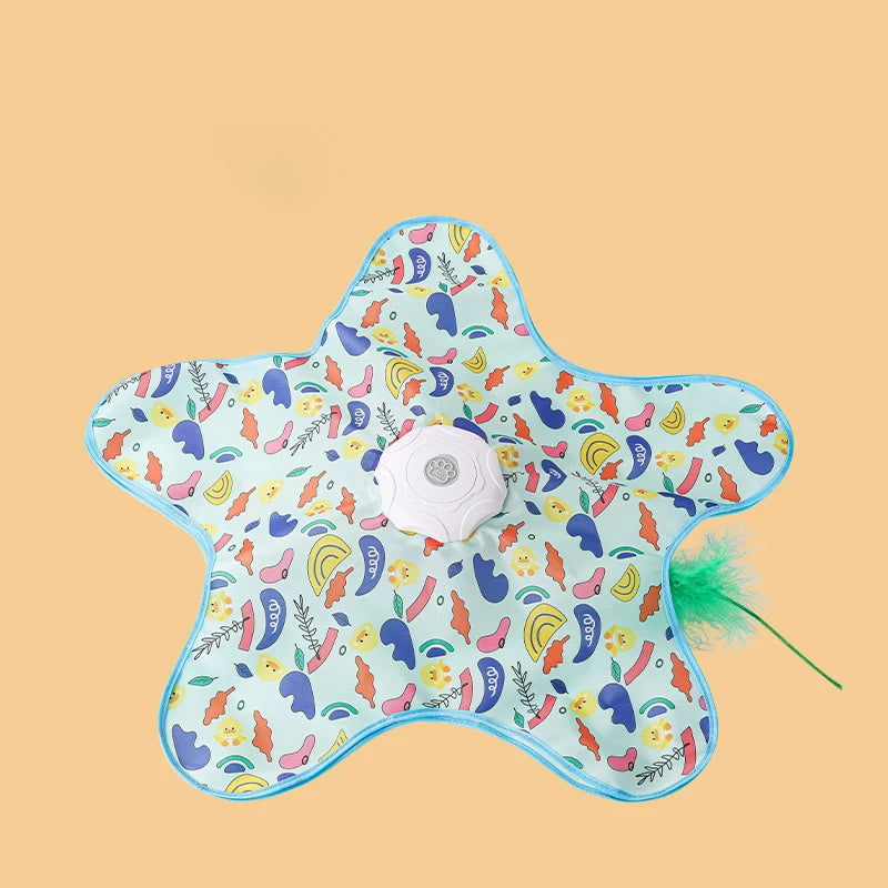 Electric Feather Toy – Motion-Driven Fun for Curious Cats