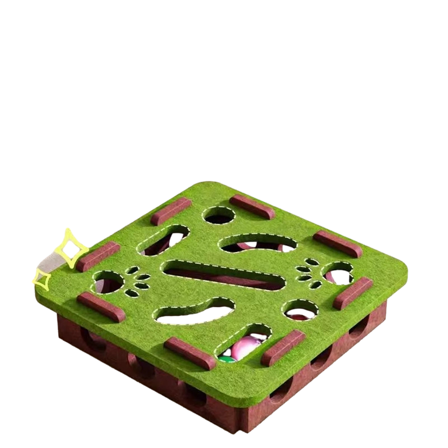 Interaktives Katzen-Puzzle-Labyrinth – Anregendes Spielzeug für intelligenten Indoor-Spielspaß