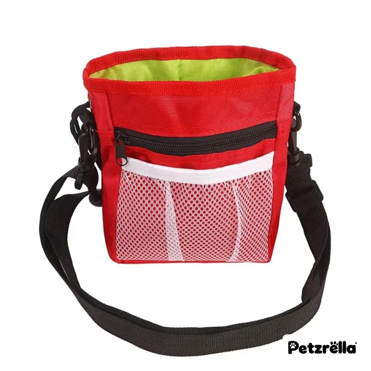 Petzrella Sac à friandises pour chien – avec distributeur de sacs