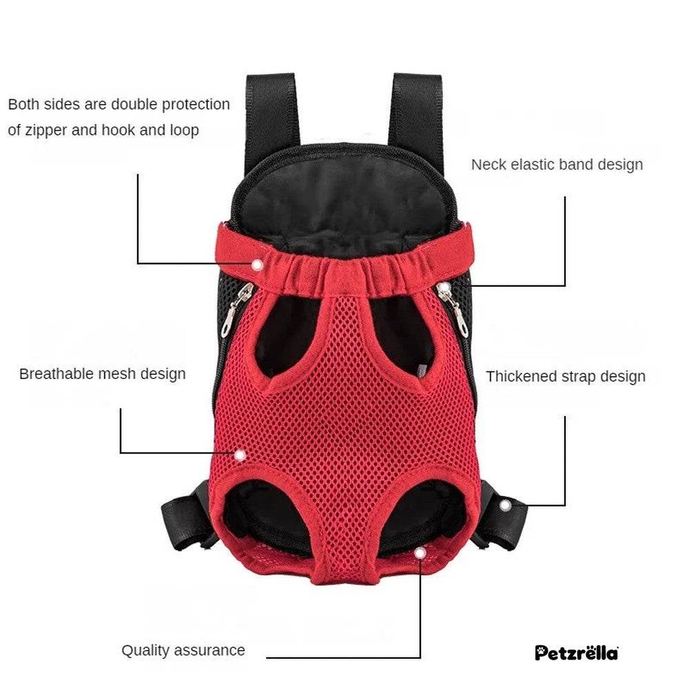 Petzrella Pet Front Carrier in beige