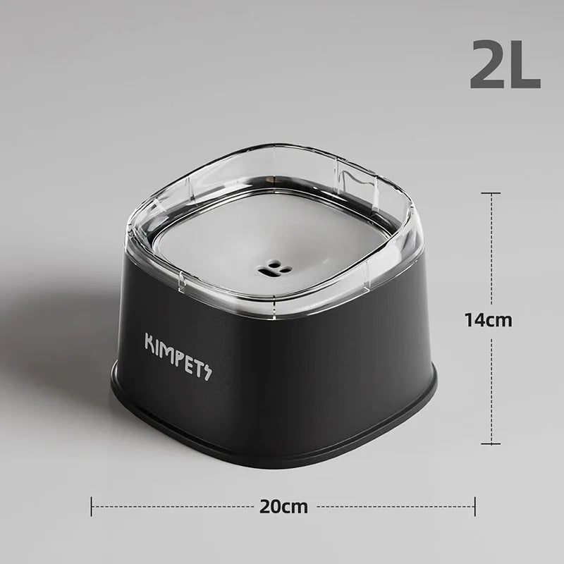 Petzrella Splash-Proof Floating Water Bowl for Dogs & Cats - Petzrella Kft.