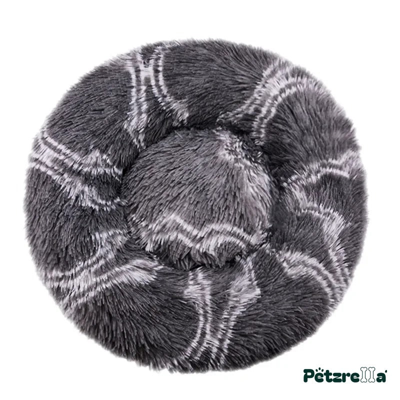 Petzrella Round Plush Pet Bed – 10 / 90cn