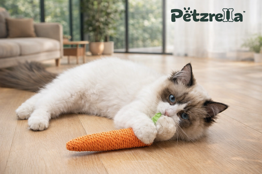 A Chew Toy That Keeps Cats Busy and Happy