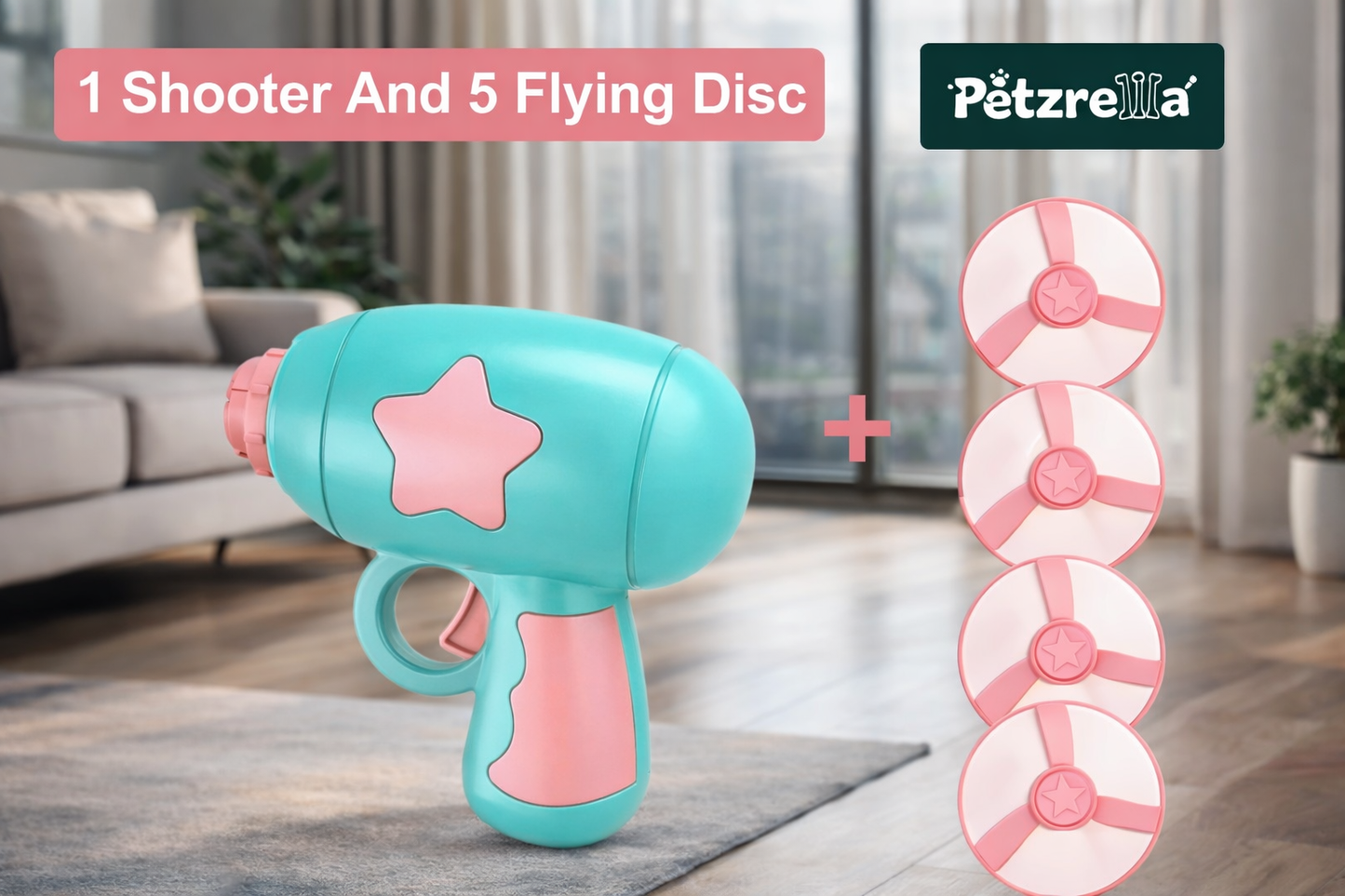 Petzrella Fliegende Scheibe Werfer