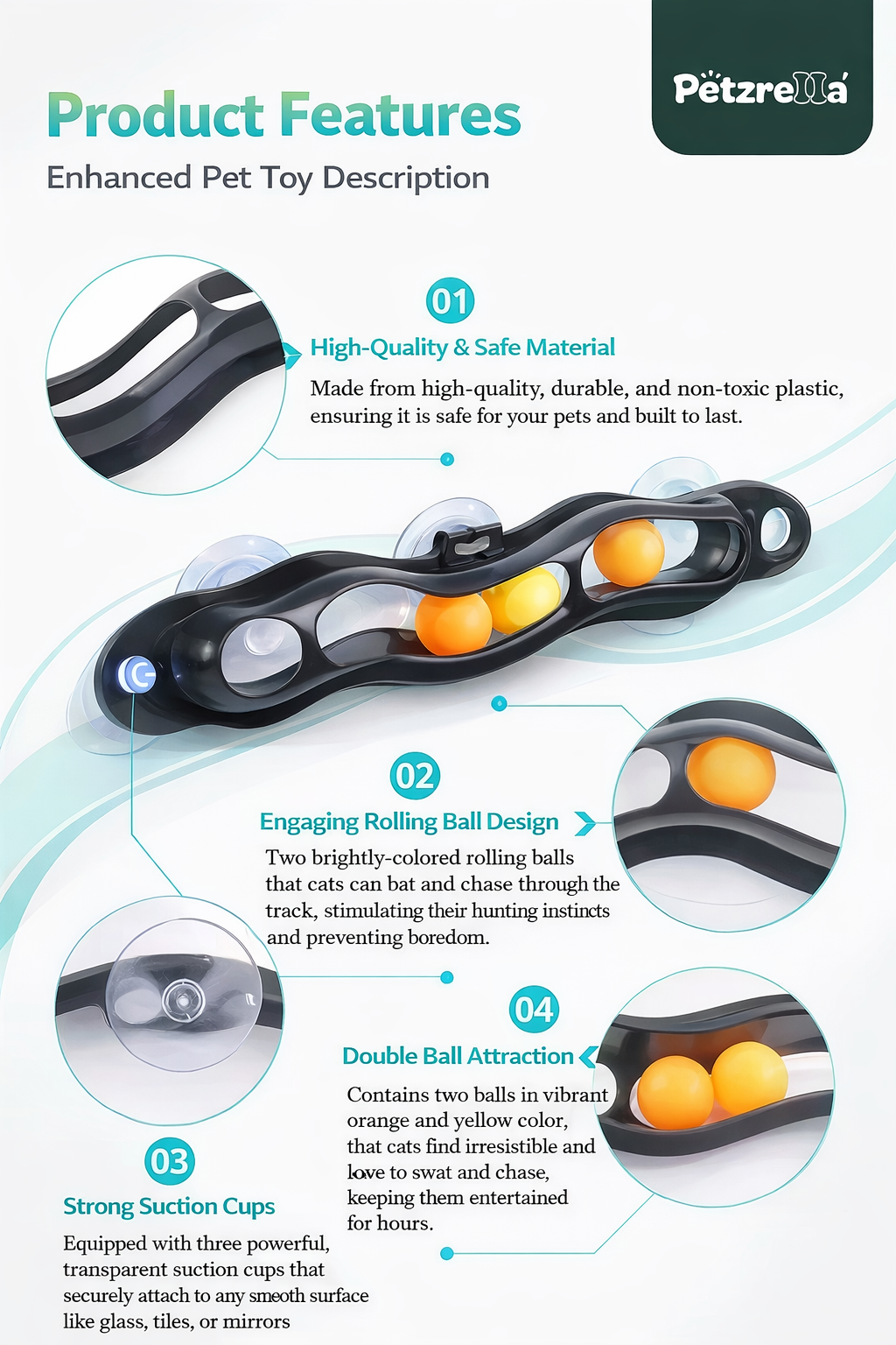 WallPlay™ The Window Toy That Keeps Indoor Cats Busy