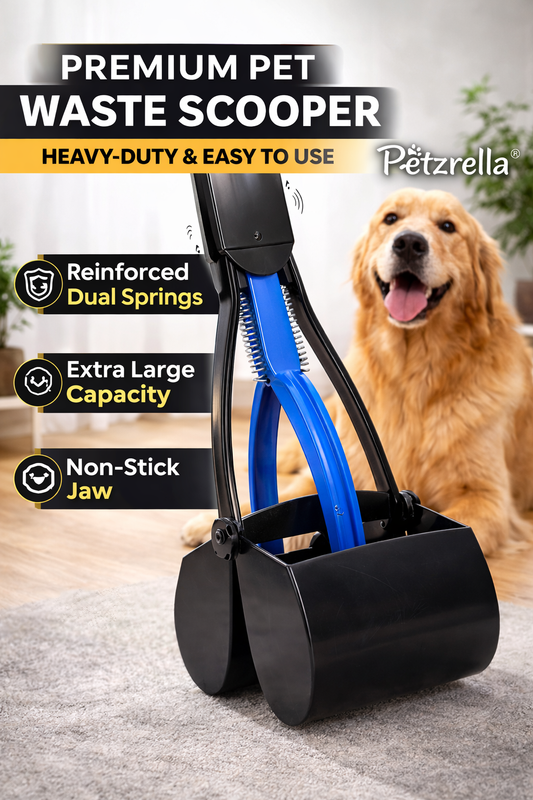 Foldable Long-Handle Dog Poop Scooper – Clean & Easy Outdoor Pickup