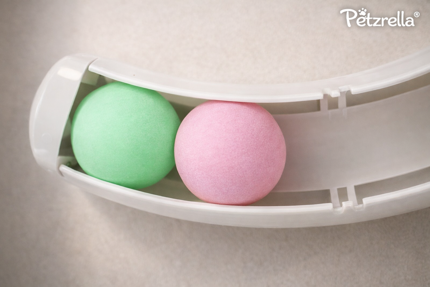 Wall Track Rolling Ball Toy – Self-Play Enrichment for Indoor Cats