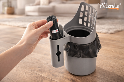 No-Touch Cat Litter Scoop – Hygienic Built-In Bag System