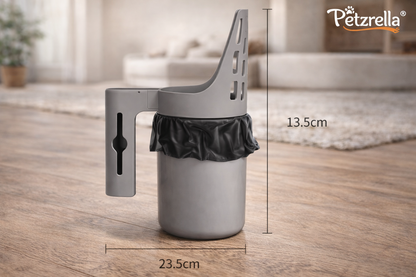 No-Touch Cat Litter Scoop – Hygienic Built-In Bag System