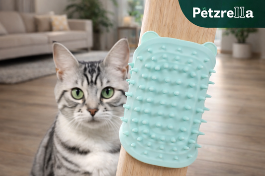 Self-Grooming Cat Hair Removal Massage Brush