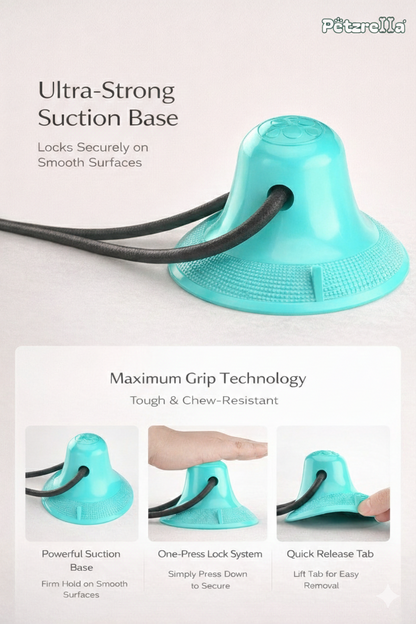 Interactive Suction Tug Toy – Independent Chew & Pull Play for Dogs