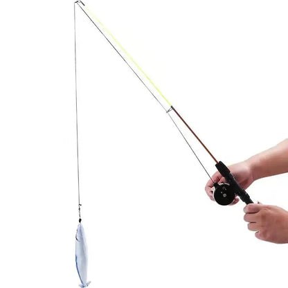 Petzrella "Kitten Fishing" Self-Playing Cat Wand