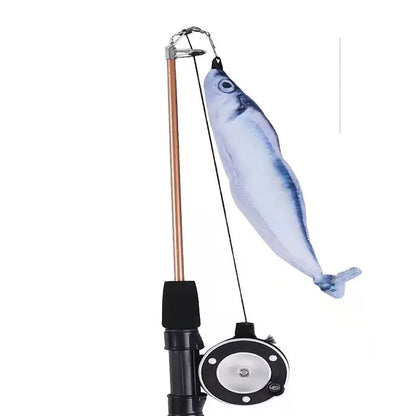 Petzrella "Kitten Fishing" Self-Playing Cat Wand