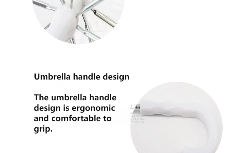 Transparent Dog Umbrella with Integrated Leash