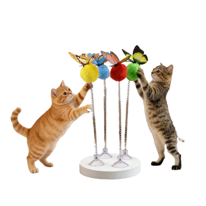 Petzrella Feder-Wackeltier für Katzen