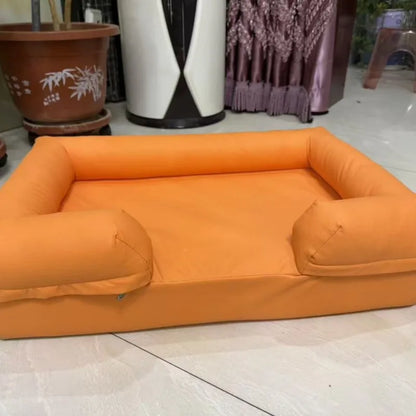 Petzrella Großes wasserdichtes Luxus-Hundebett-Sofa