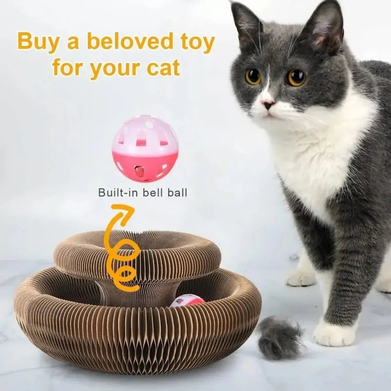 Petzrella Magic Accordion Cat Scratcher