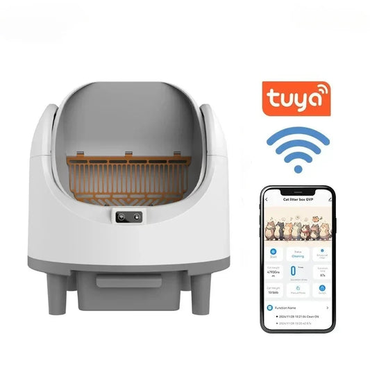 Tuya Smart Automatic Self-Cleaning Cat Litter Box