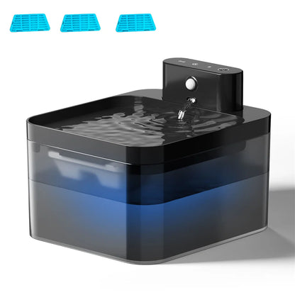 Petzrella 2.2L Automatic Pet Water Fountain – Silent & Filter-Ready