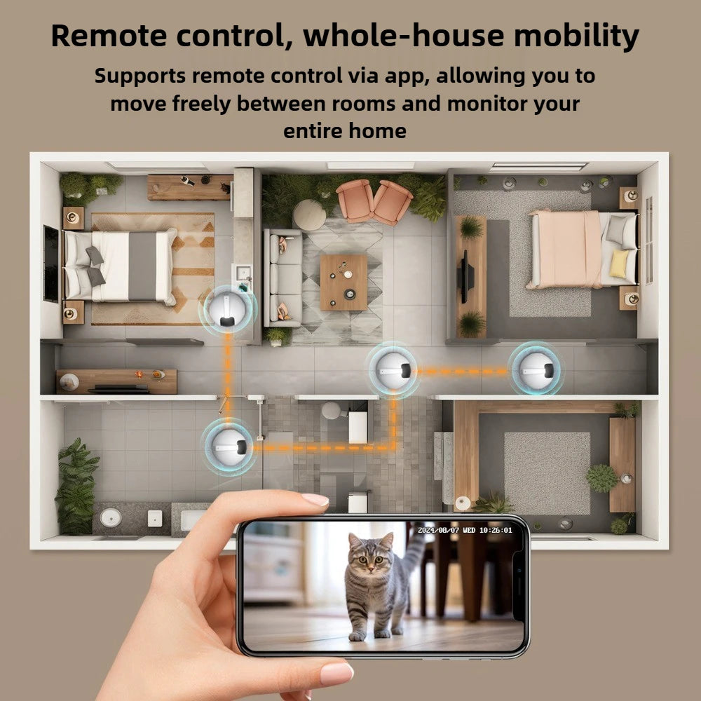 Smart Interactive Pet Companion Robot