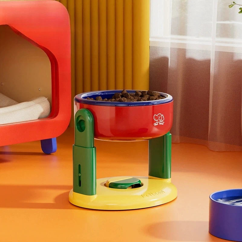 Petzrella Elevated Pet Bowl – Cats & Dogs