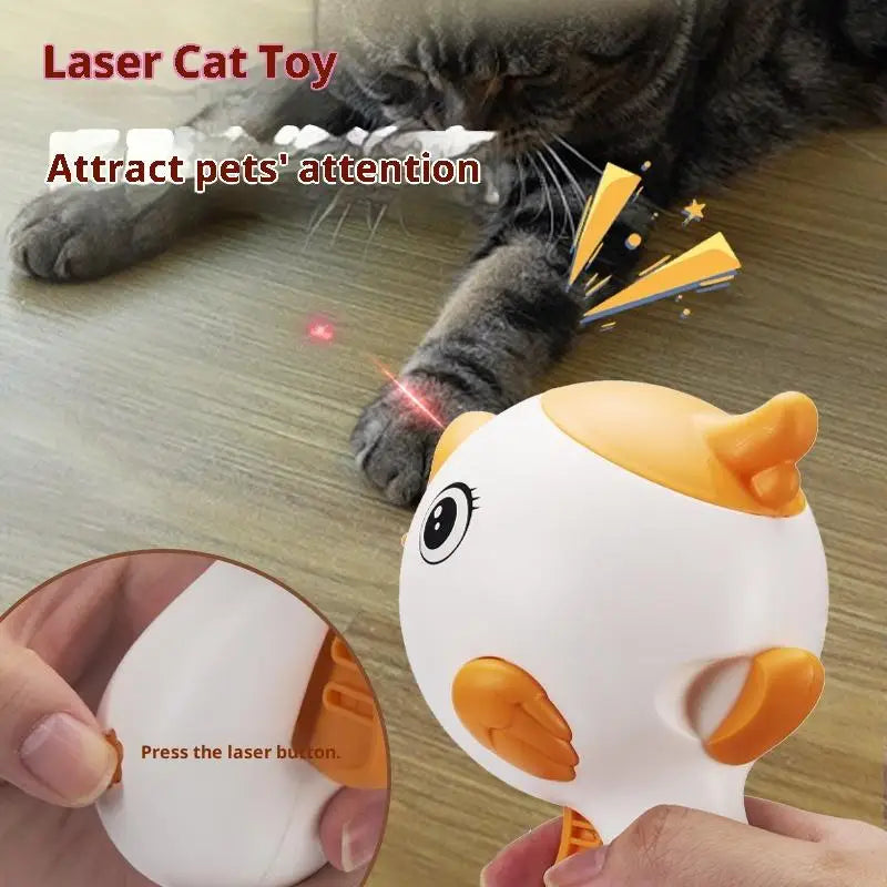 Automatic Cat Toy with Food Dispenser
