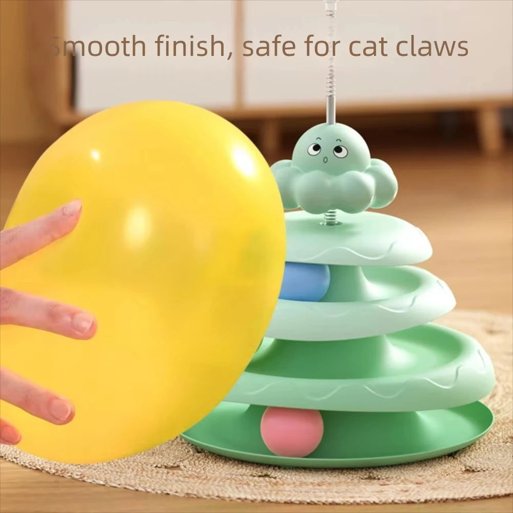 Cat Turntable Toy for Exercise & Boredom Relief