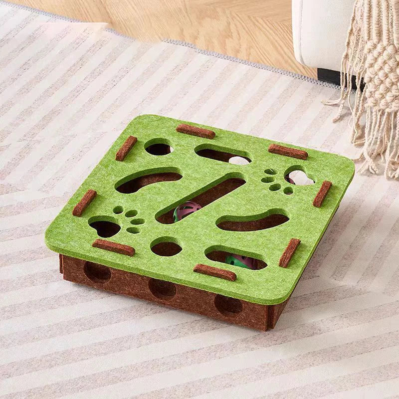 Square Puzzle Toy for Cats
