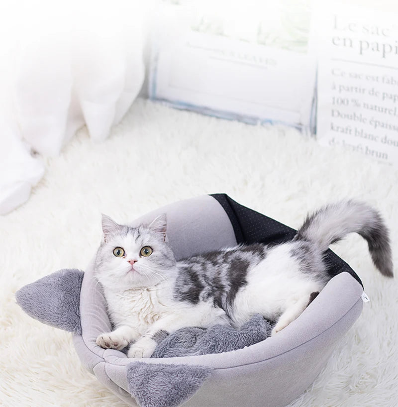 Breathable Cotton Cat Bed Mat