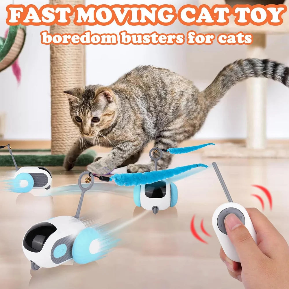 Smart Interactive Cat Toy Car