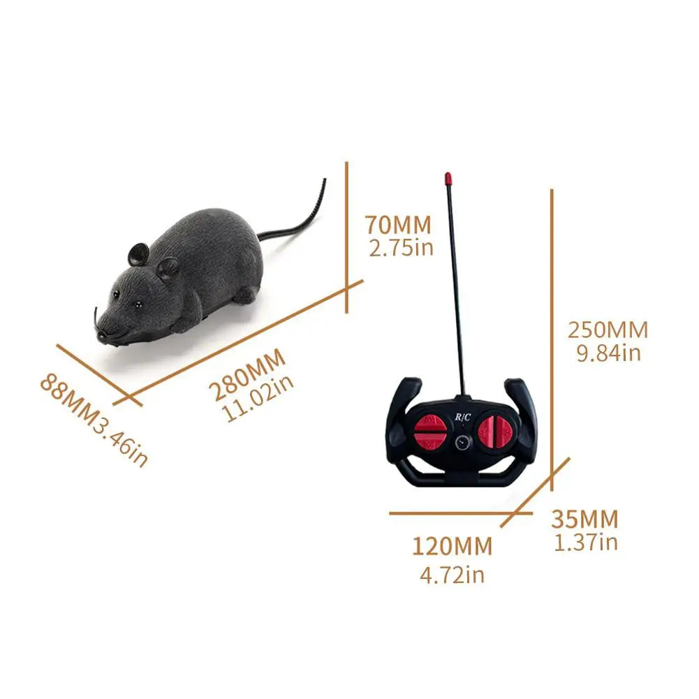 Remote Control Simulation Mouse Toy for Cats