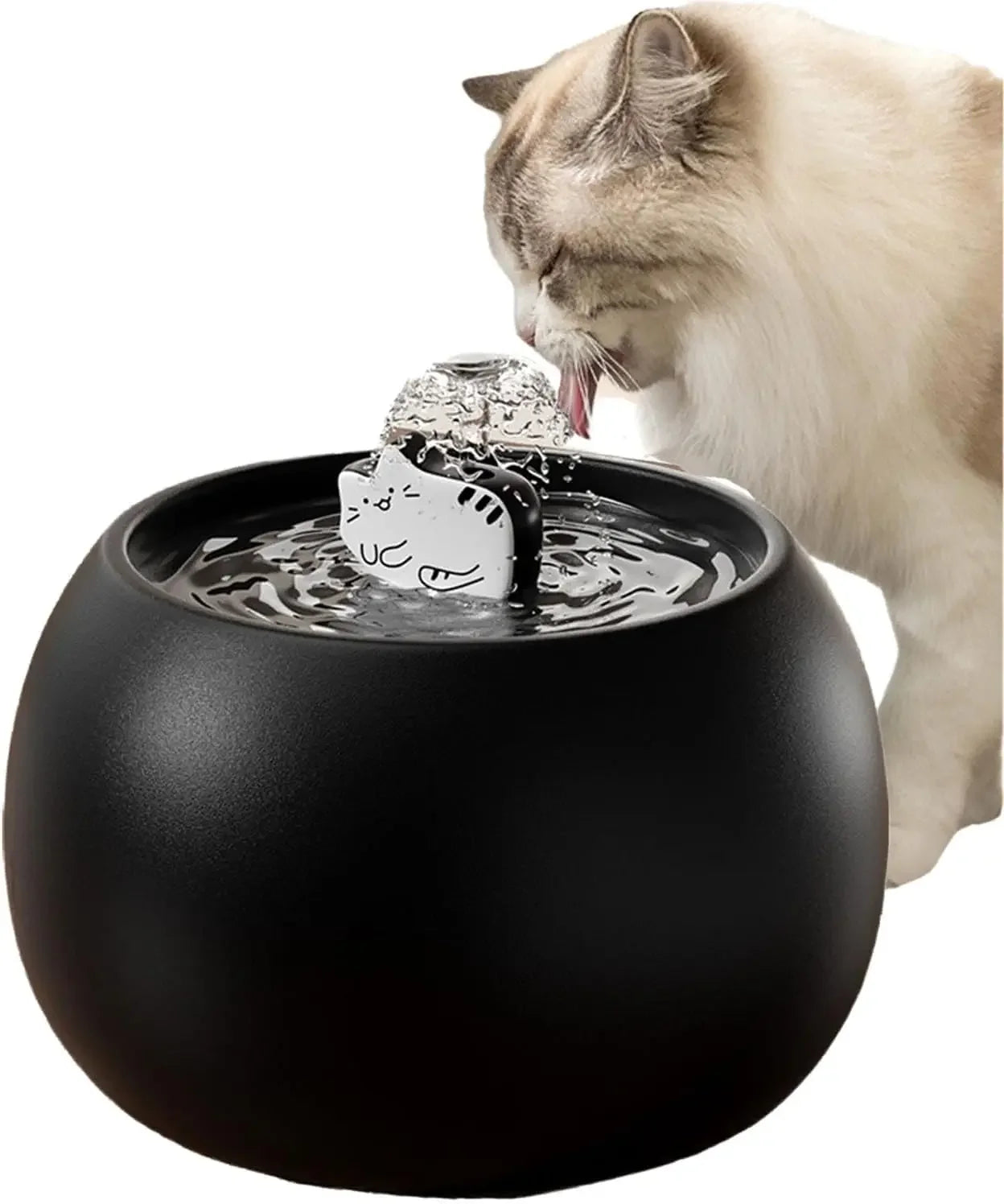 Petzrella 1L/1,5L Keramik Katzenbrunnen