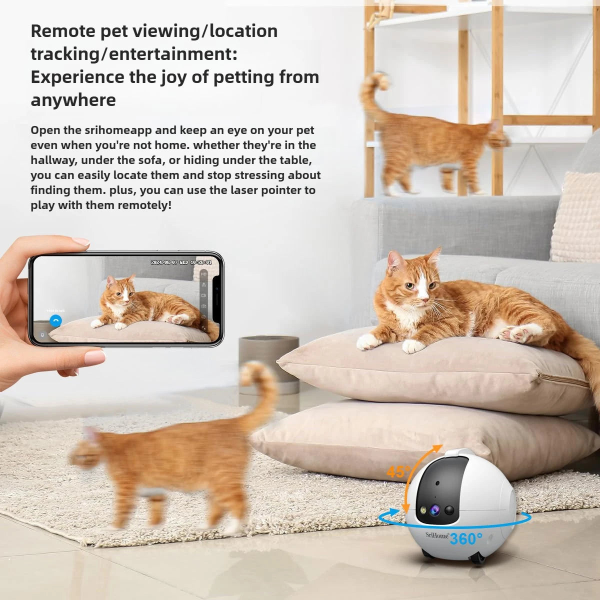 Smart Interactive Pet Companion Robot
