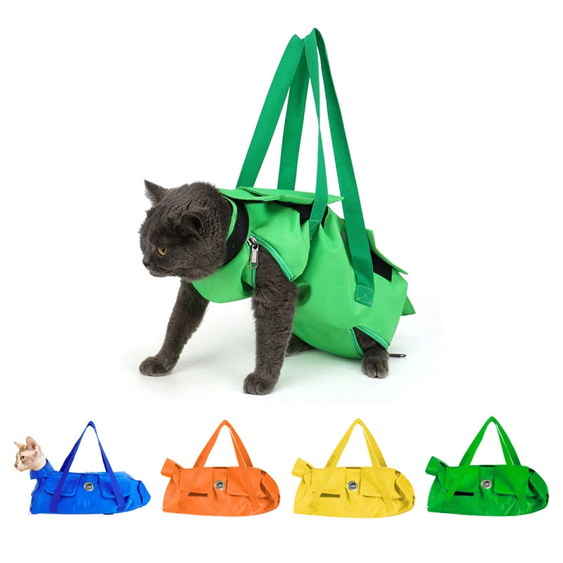 Foldable Breathable Cat Carrier Backpack