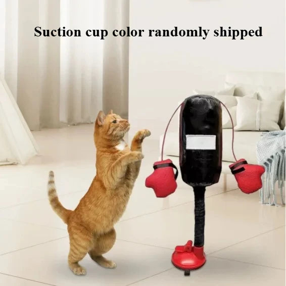 Petzrella Suction Cup Boxing Toy for Cats
