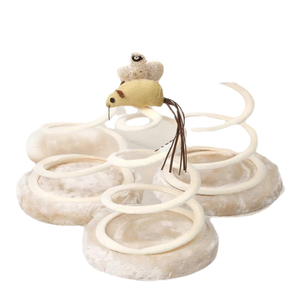 Petzrella Spiral-Federangel für Katzen