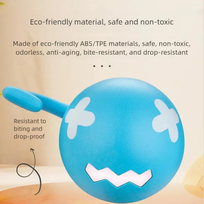 Petzrella Electric Spinning Fish-Bone Cat Ball Toy