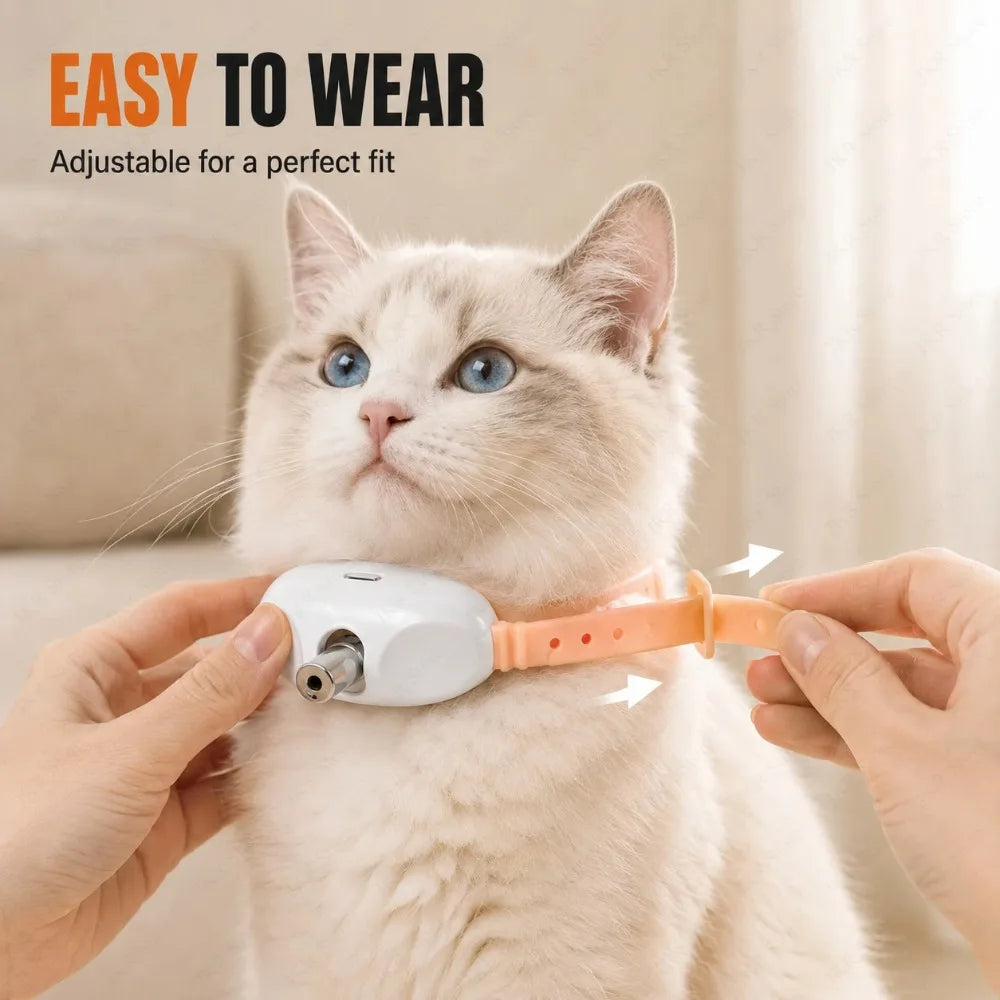 Cat Laser Collar Toy – Interactive Anti-Boredom Laser for Cats