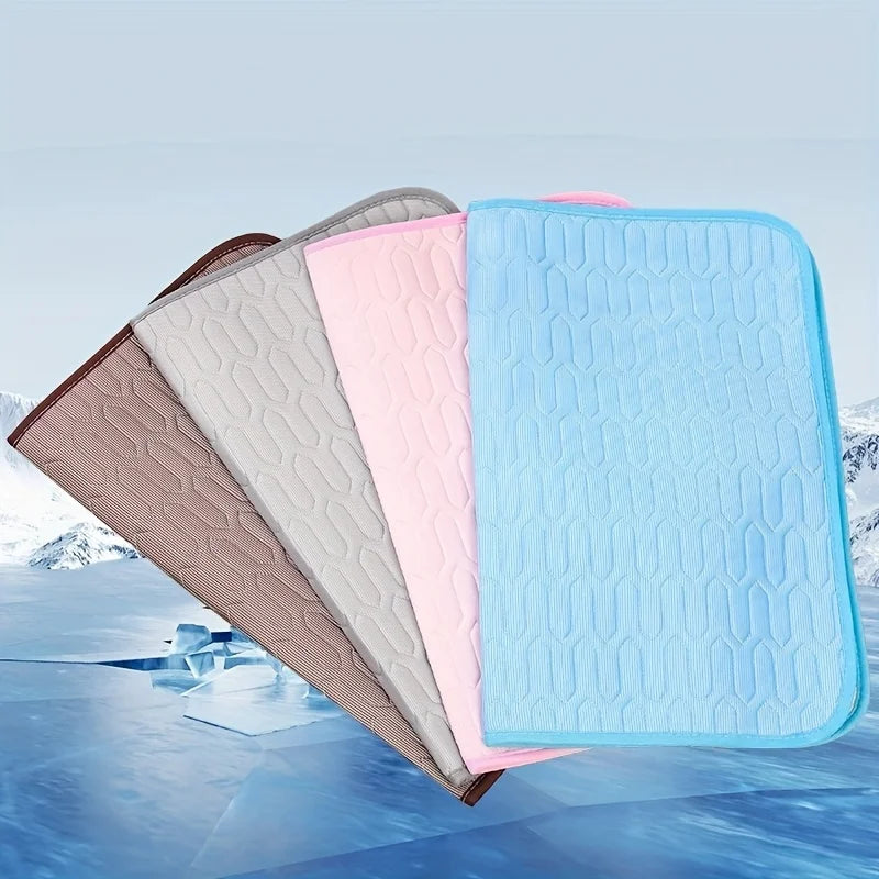 Petzrella Ice-Cool Summer Pet Cooling Mat for Cats & Dogs