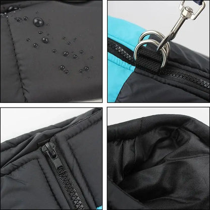 Petzrella All-Size Dog Winter Jacket – XS to 6XL with D-Ring