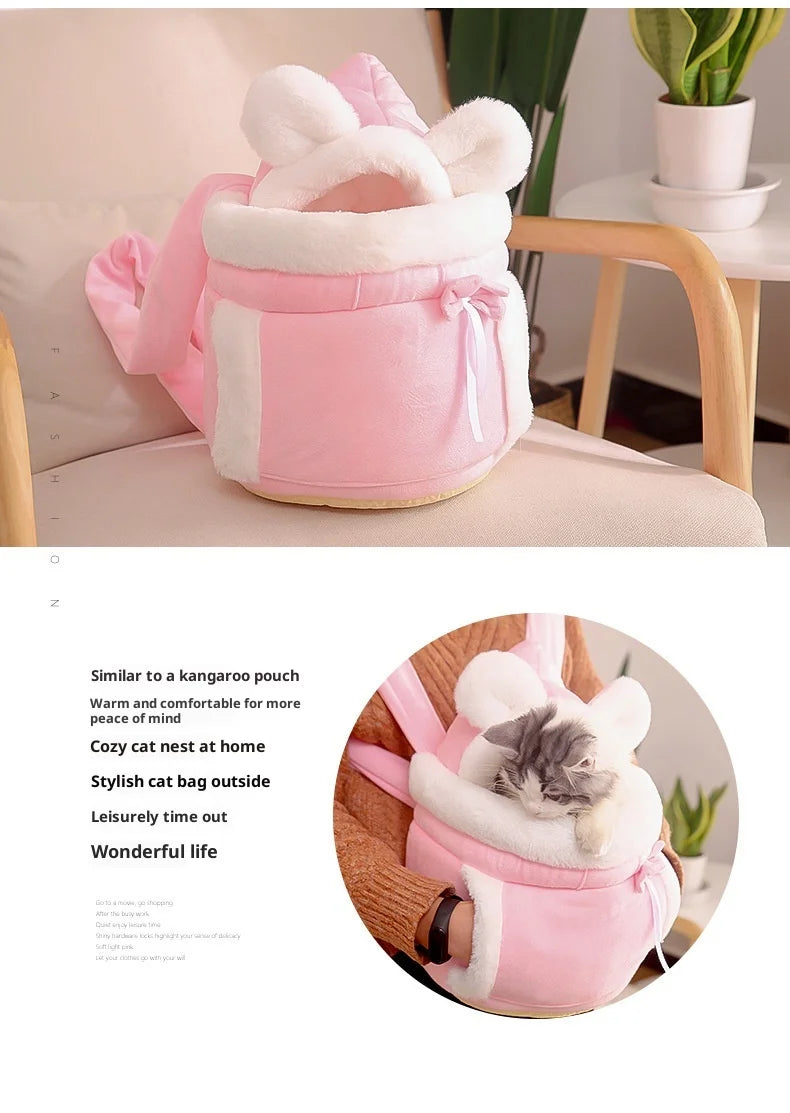 Plush Front Pet Carrier Sling