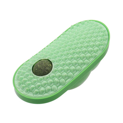 Petzrella Catnip Scratch & Teaser Ball Toy for Cats