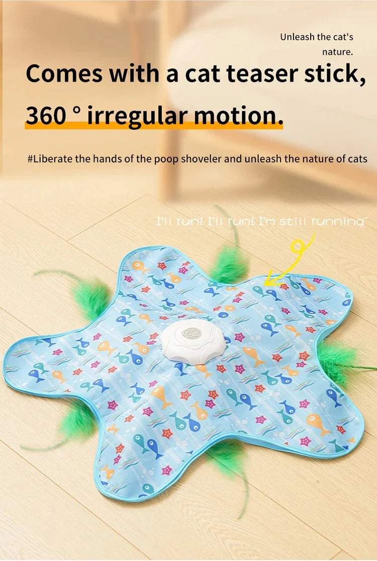 Electric Feather Cat Toy